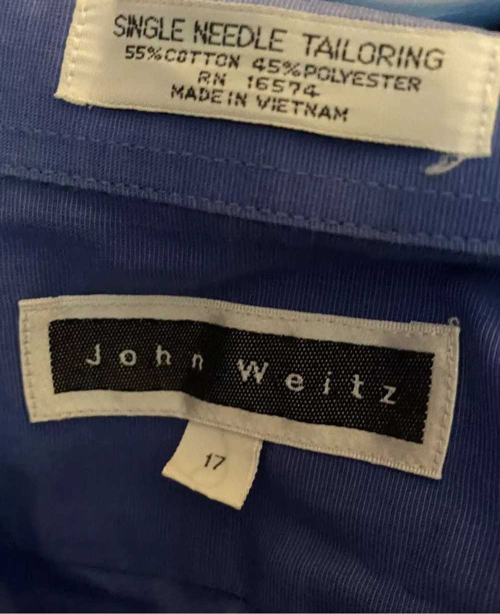 John Weitz Vintage John Weitz Men’s 17 Blue Butto… - image 3