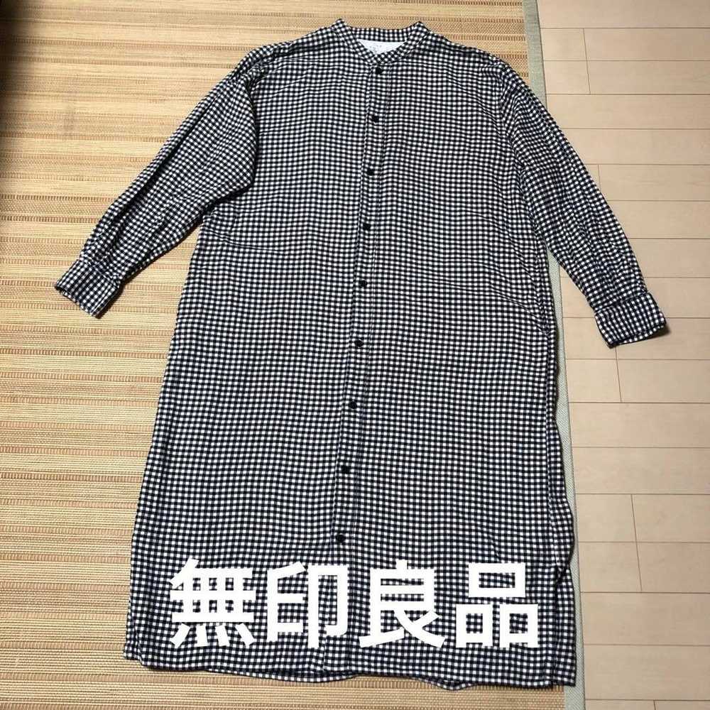 Clearance Sale ☆ MUJI Cotton 100% Gingham Check F… - image 1