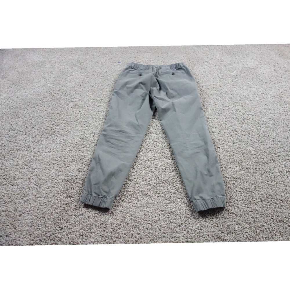 Vintage Mens Medium Green Chino Jogger Style Elas… - image 3