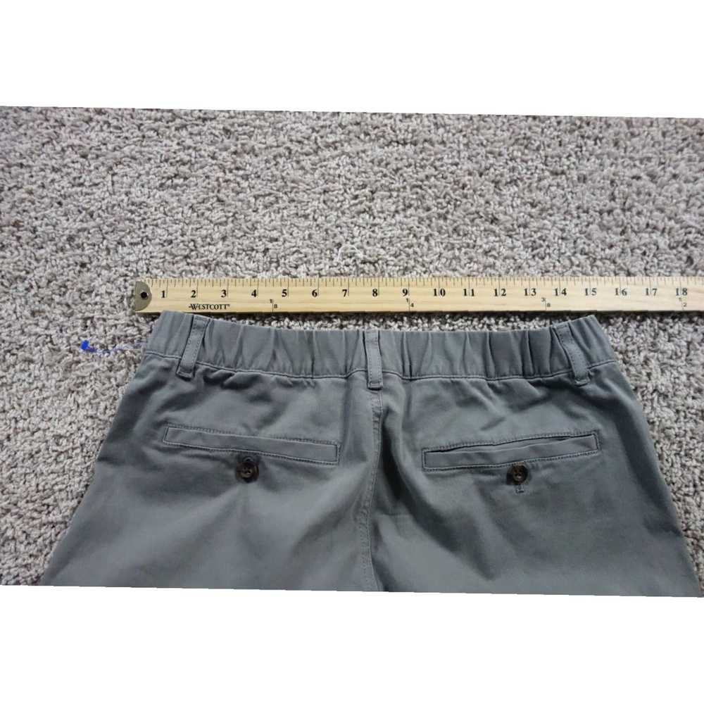 Vintage Mens Medium Green Chino Jogger Style Elas… - image 4