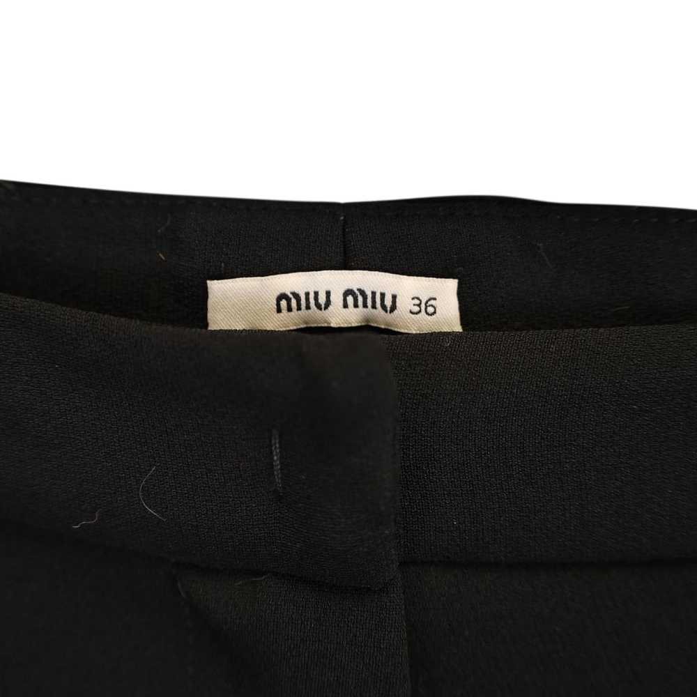 Miu Miu Wool carot pants - image 2