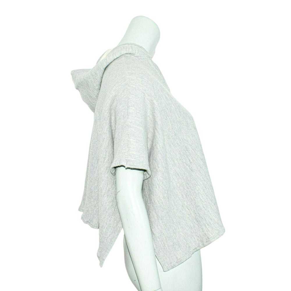 Vince VINCE Women's Crop Poncho Cape Hooded Sweat… - image 5