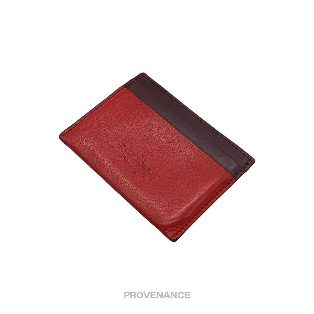 Burberry 🔴 Burberry Card Holder Wallet - Red Pat… - image 3