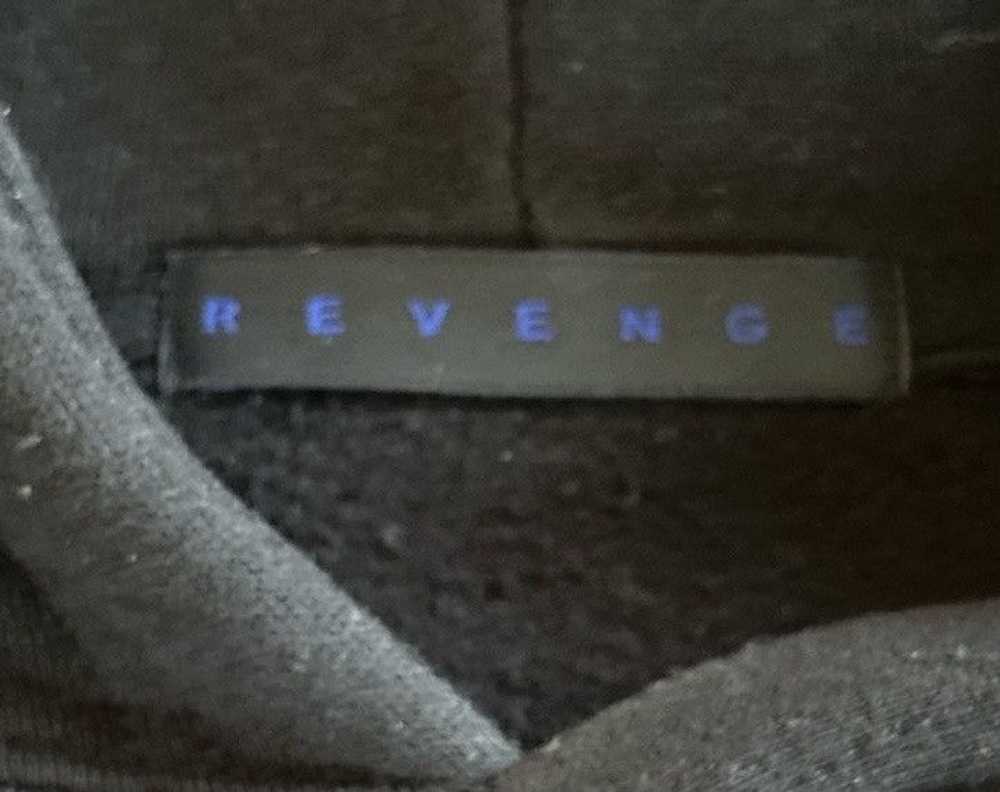 Revenge × Streetwear Revenge Black Anarchy Hoodie… - image 3