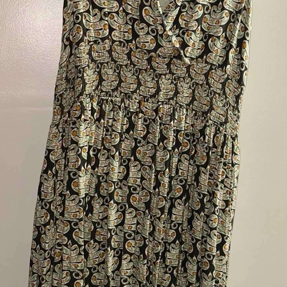 Kate Quinn floral snake dress xl - image 2