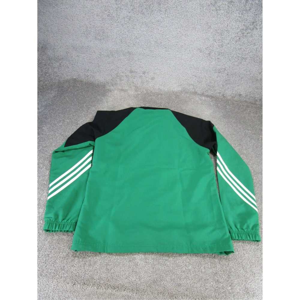 Adidas Authentic Mens Green Full Zip Soccer Light… - image 3