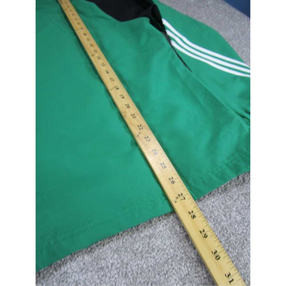 Adidas Authentic Mens Green Full Zip Soccer Light… - image 4