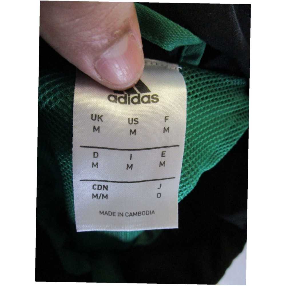 Adidas Authentic Mens Green Full Zip Soccer Light… - image 6