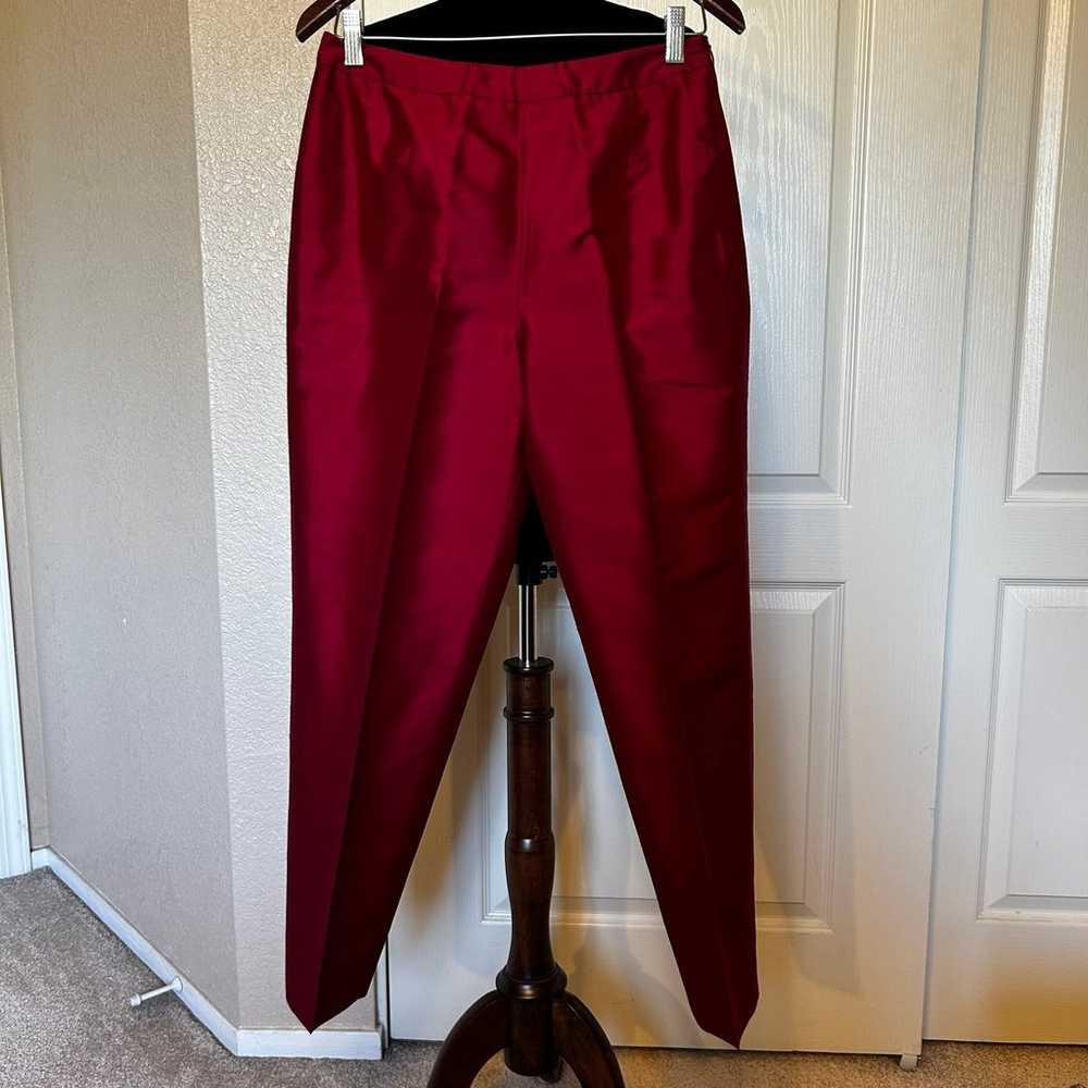 Vintage Casual Corner Annex Silk Pants and Sleeve… - image 5