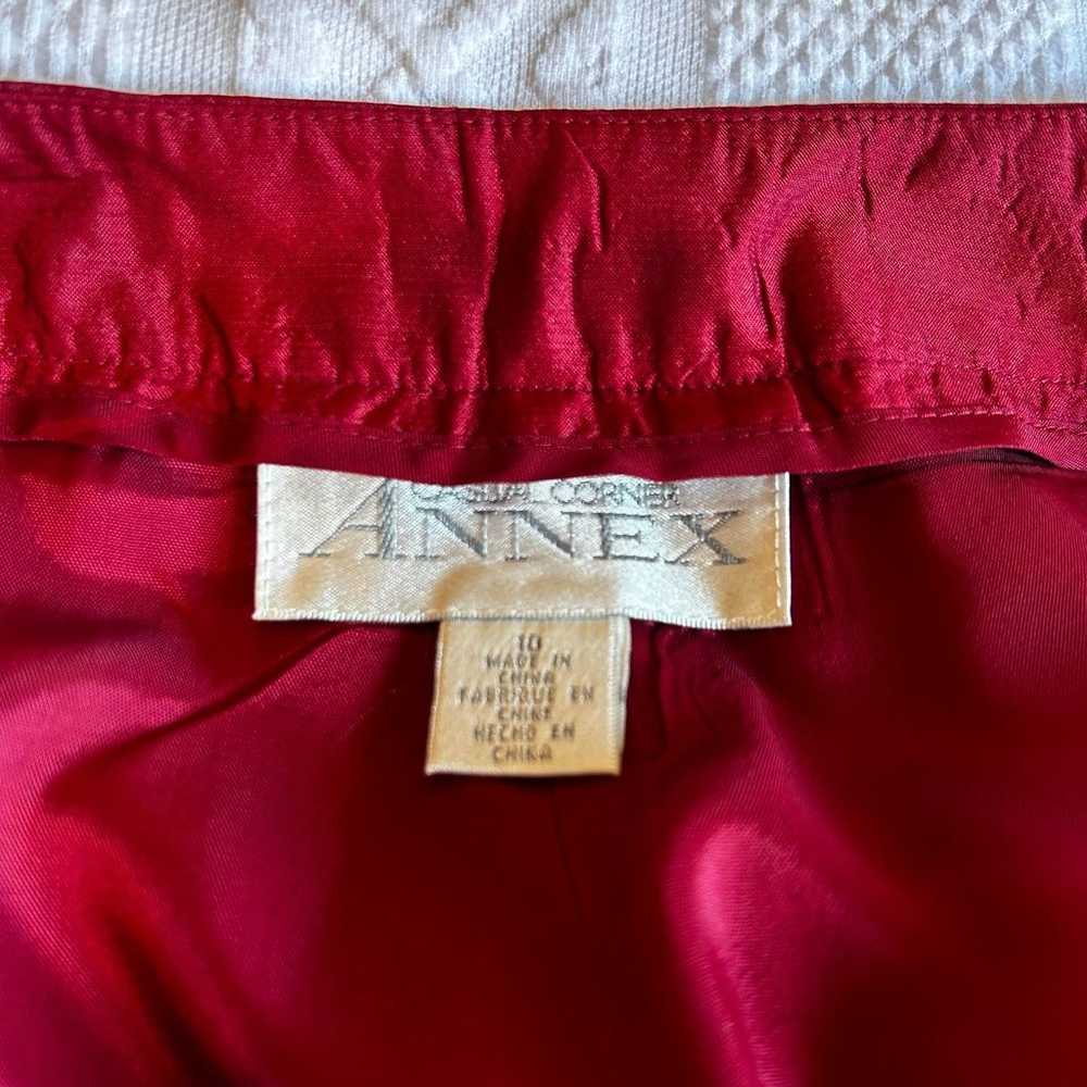 Vintage Casual Corner Annex Silk Pants and Sleeve… - image 8