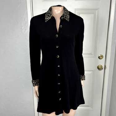 Vintage 80s 90s Ronni Nicole Petite Womens Dress … - image 1