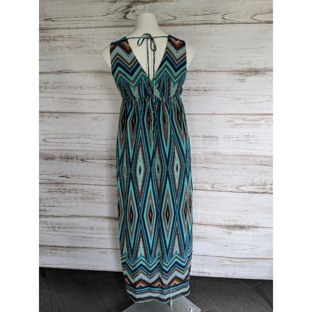 Cynthia Rowley Printed Maxi sz 6 - image 3