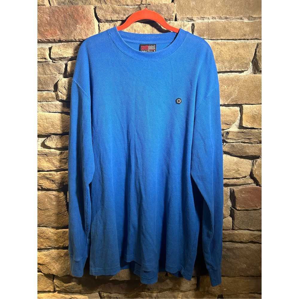 Southpole Vintage Y2K south pole blue long sleeve… - image 1