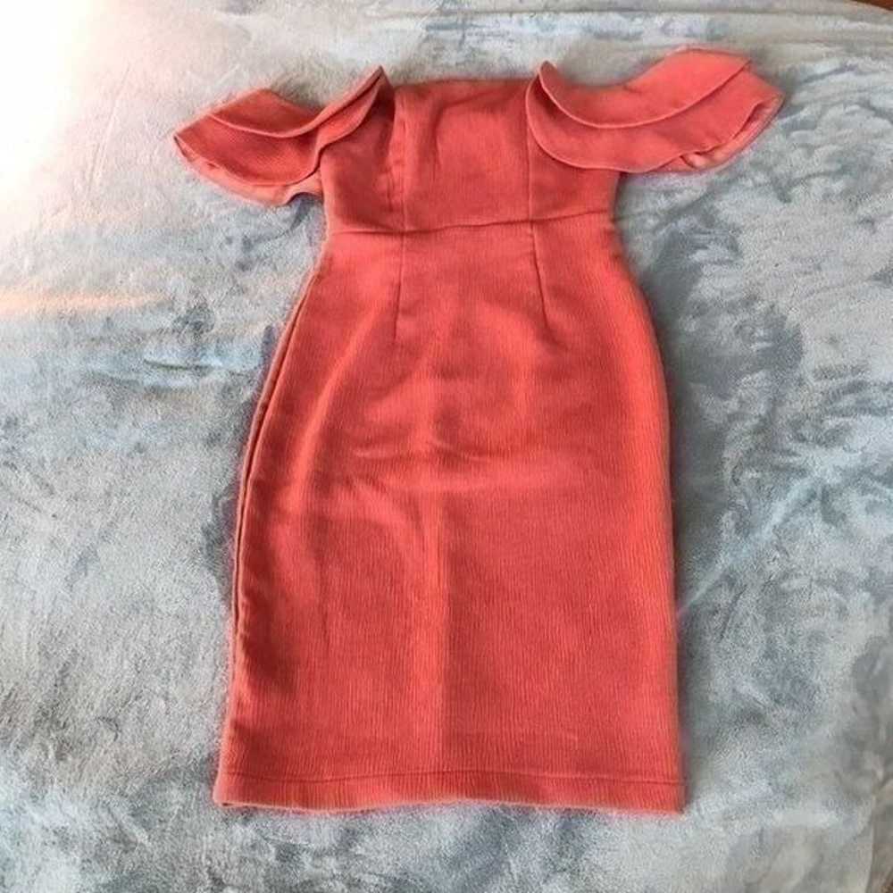 Angel Biba coral dress - image 7