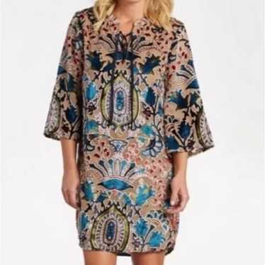 Feathers by Tolani Anthropologie Floral Paisley Fa