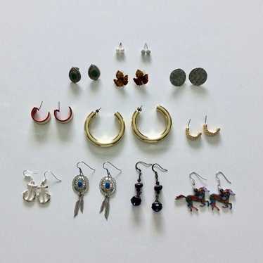 Vtg. Earrings *LOT of 10*