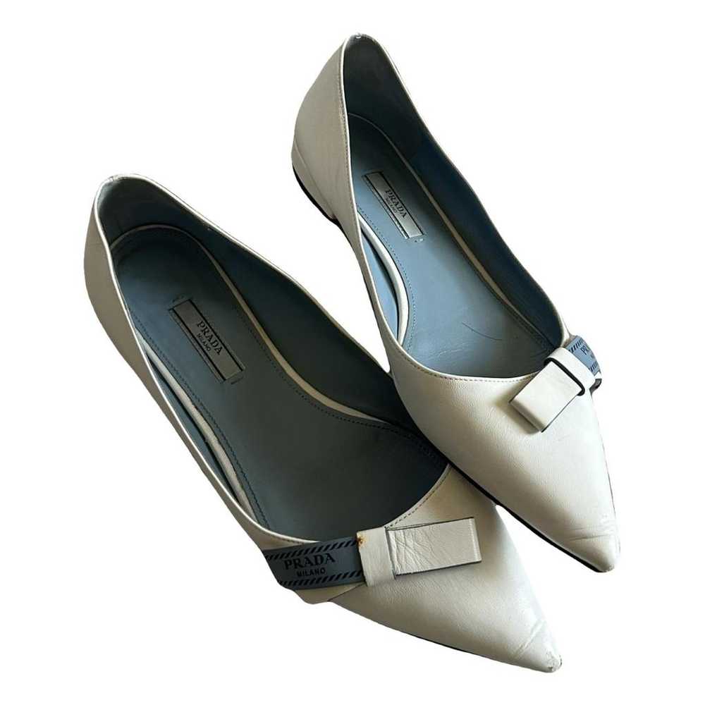 Prada Leather flats - image 1