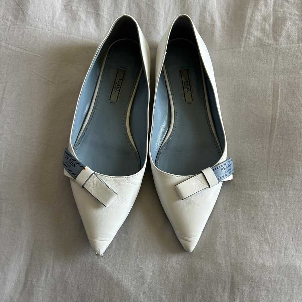 Prada Leather flats - image 3