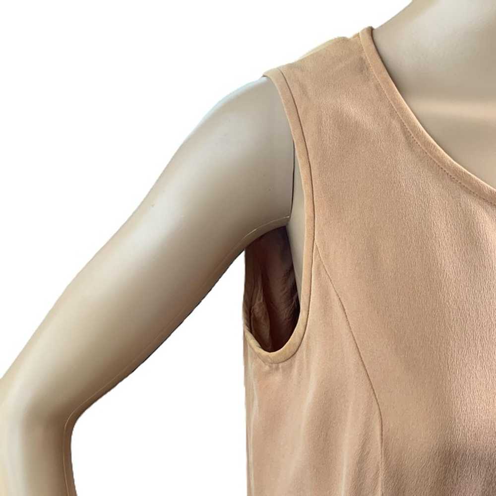 August Silk Womens Peach Maxi Round Neck Draped S… - image 11