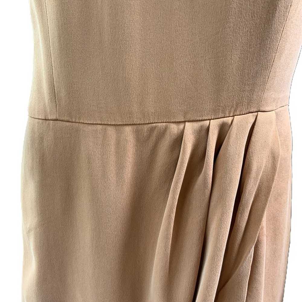 August Silk Womens Peach Maxi Round Neck Draped S… - image 3