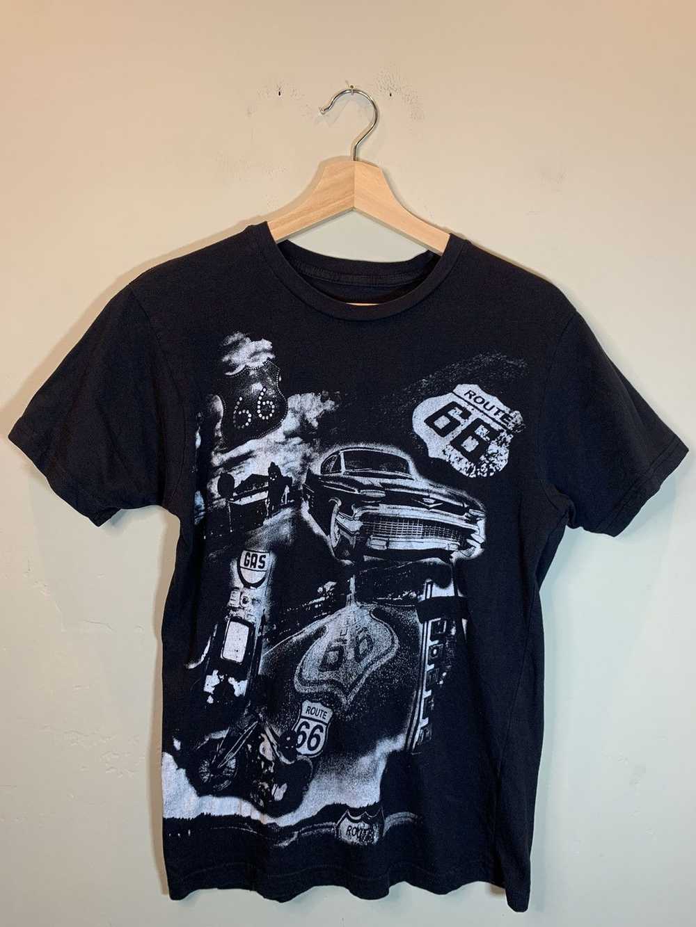 Art × Rare × Vintage *RARE* Vintage Route 66 Noir… - image 1