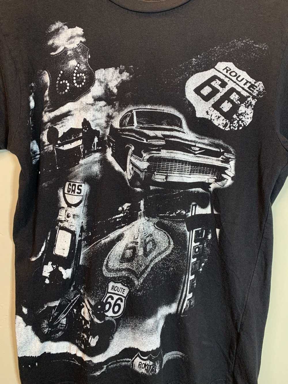 Art × Rare × Vintage *RARE* Vintage Route 66 Noir… - image 3