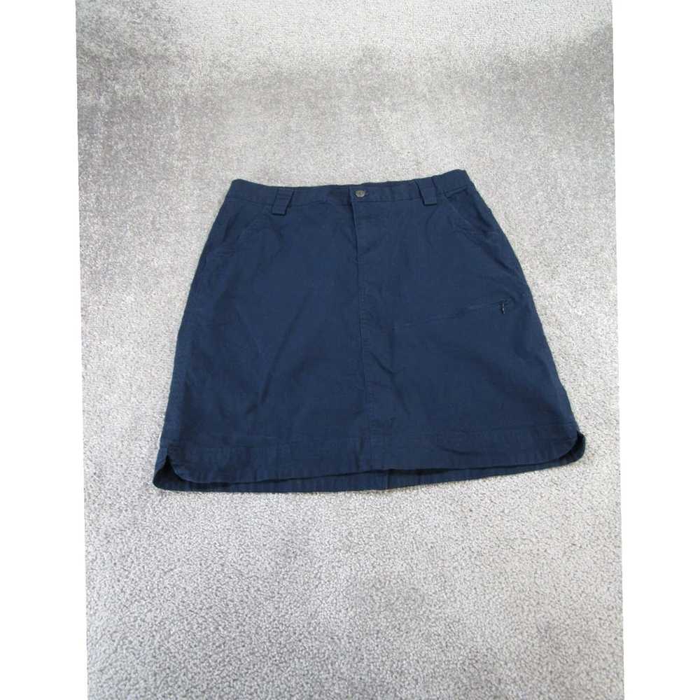 Vintage Navy Blue Straight Cut Women's Skirt from… - image 1