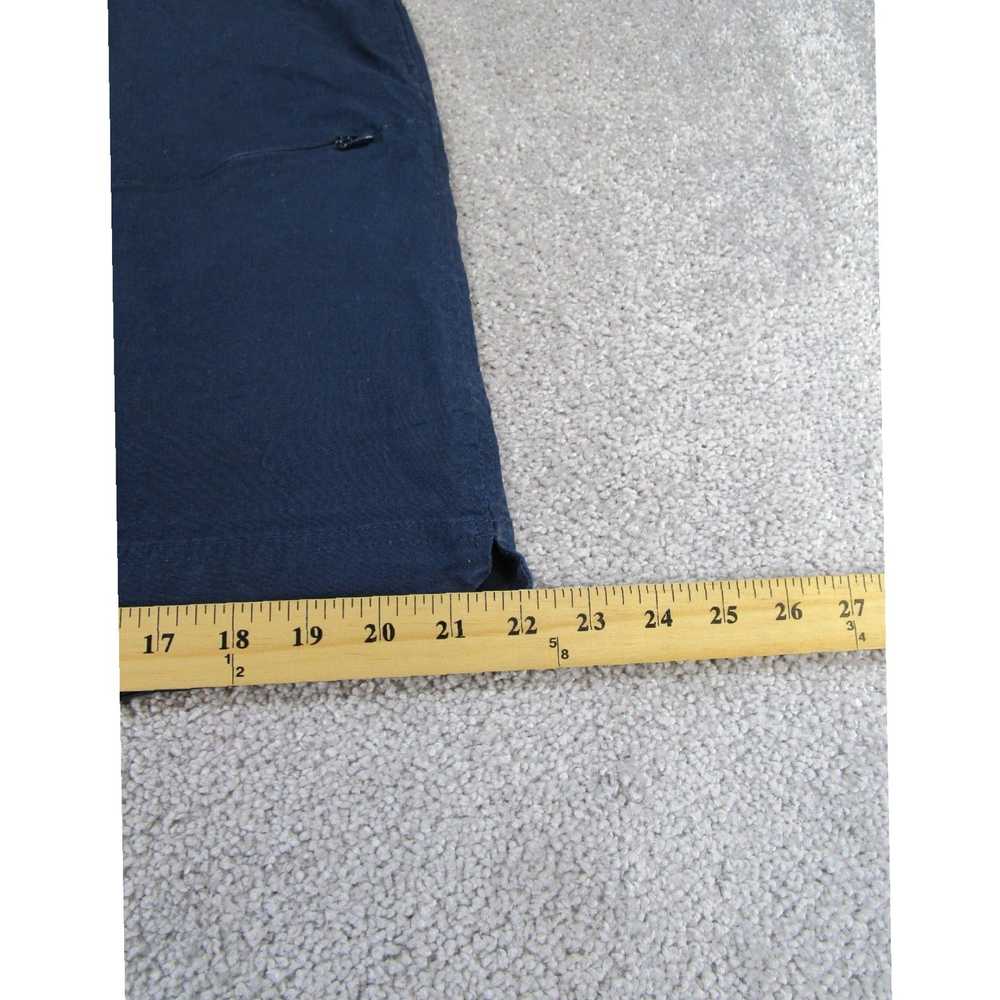 Vintage Navy Blue Straight Cut Women's Skirt from… - image 4