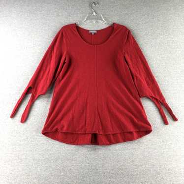 Habitat Red 3/4 Sleeve Small Size Casual Ladies To