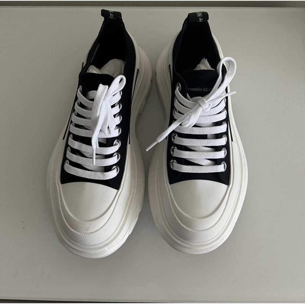 Alexander McQueen Tread Slick cloth trainers - image 2