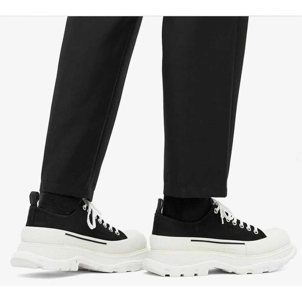 Alexander McQueen Tread Slick cloth trainers - image 5