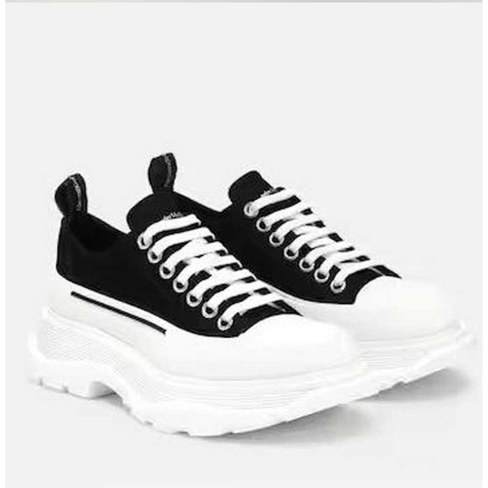 Alexander McQueen Tread Slick cloth trainers - image 6