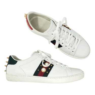 Gucci Ace leather trainers - image 1