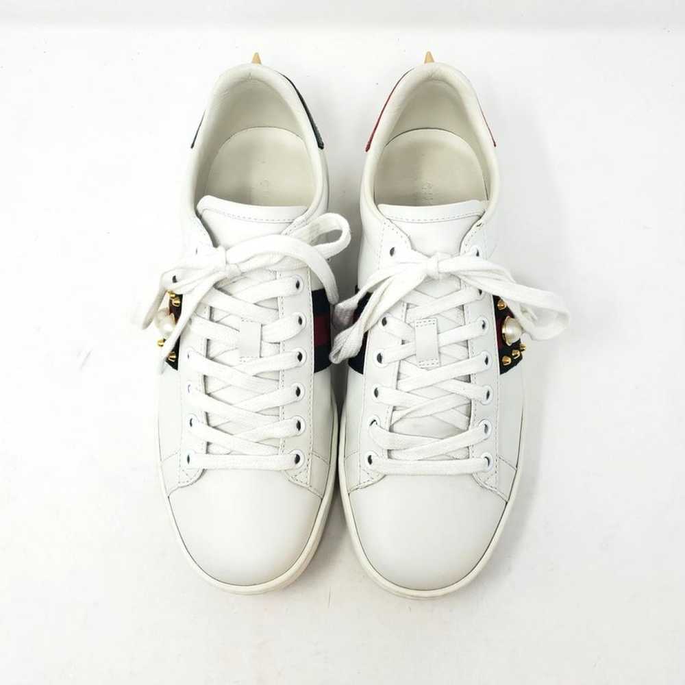 Gucci Ace leather trainers - image 6