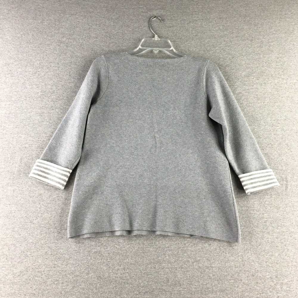 Vintage Tahari Grey Casual Pullover Sweater For L… - image 6