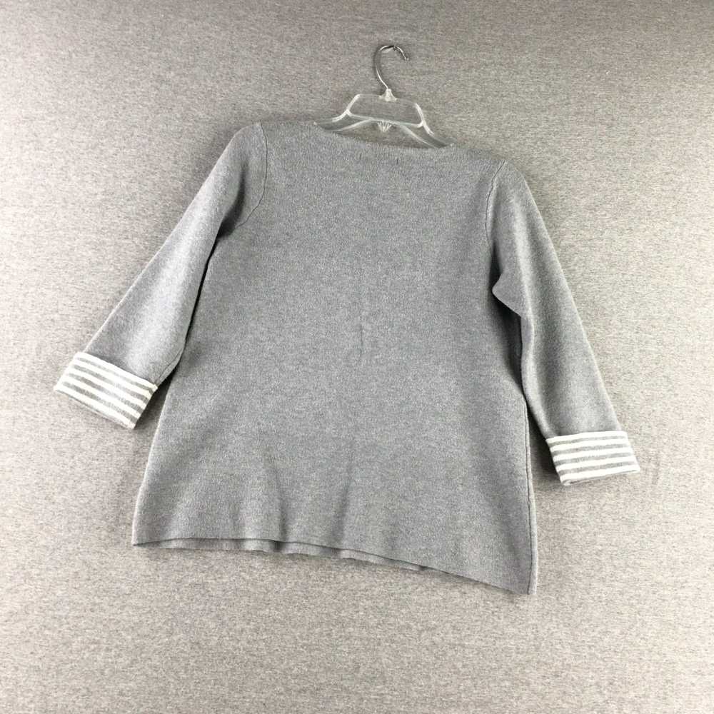 Vintage Tahari Grey Casual Pullover Sweater For L… - image 7