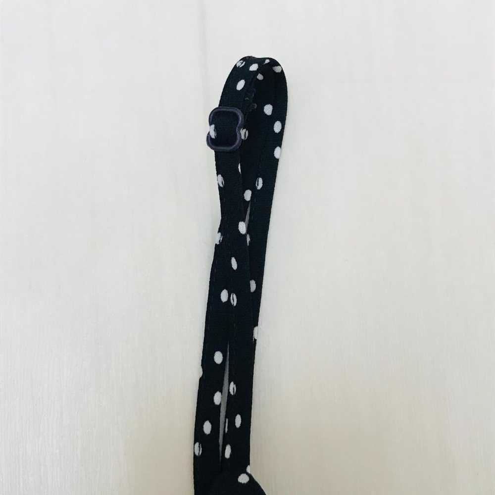 Jill Stuart black and white polka dot pattern thi… - image 10