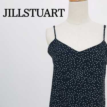 Jill Stuart black and white polka dot pattern thi… - image 1