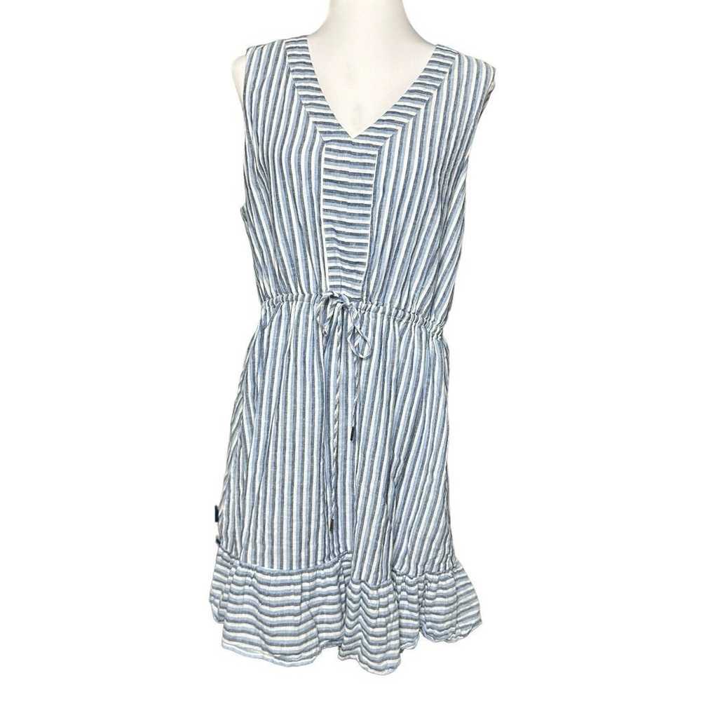 Draper James RSVP Dress Womens XL Linen Blend Fit… - image 3