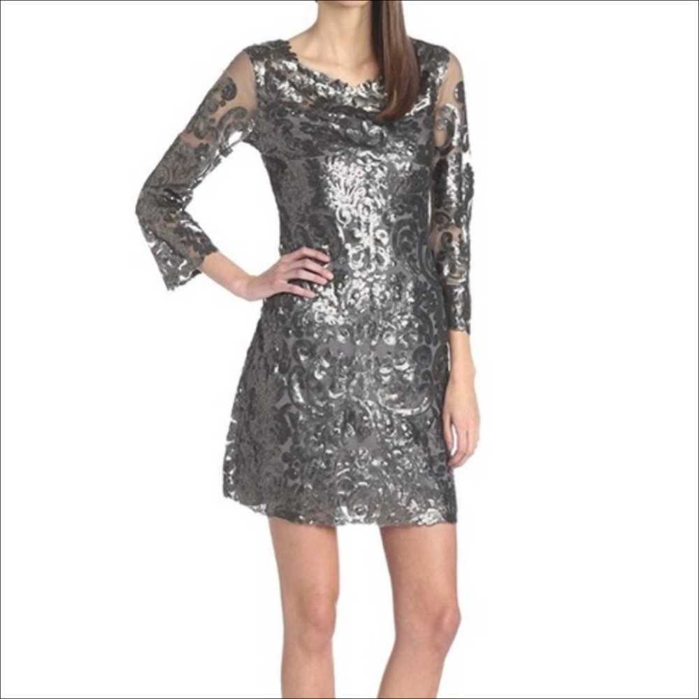 Yoana Baraschi Blue Beau Rivage Silver Sequin Coc… - image 3