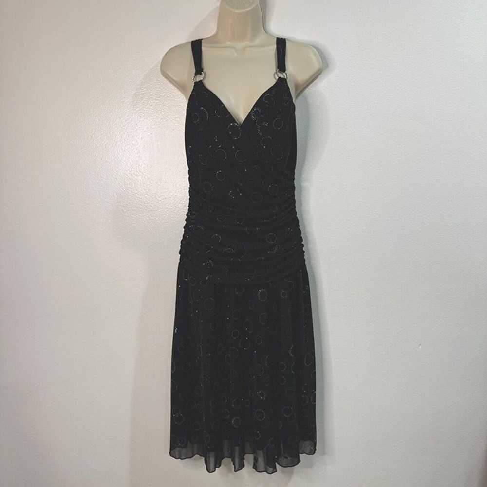 Vtg 90s Y2K Studio 1940 Dress Sz 6 Whimsygoth Fai… - image 1