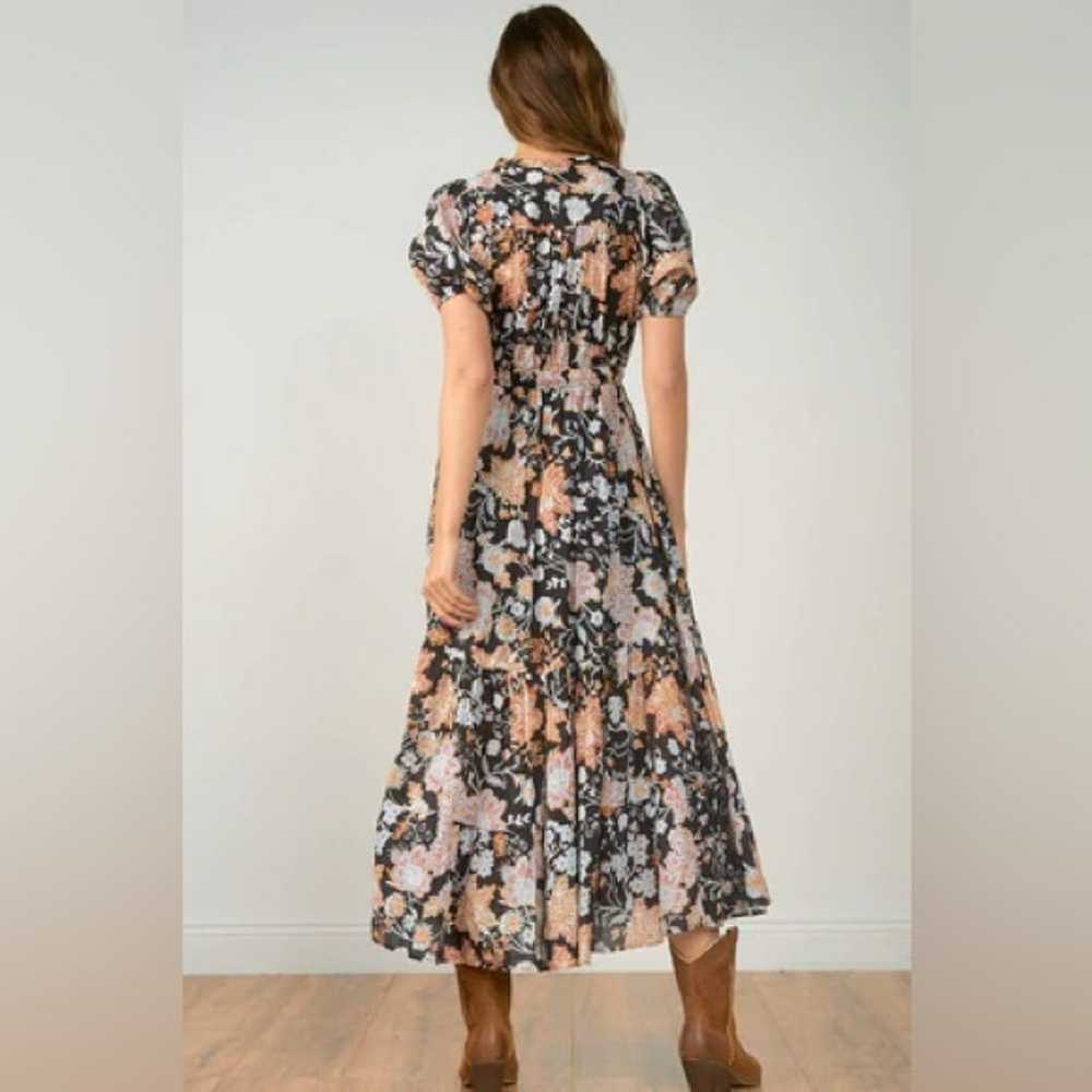 Elan Violetta Botanical Floral Print Maxi Dress - image 8