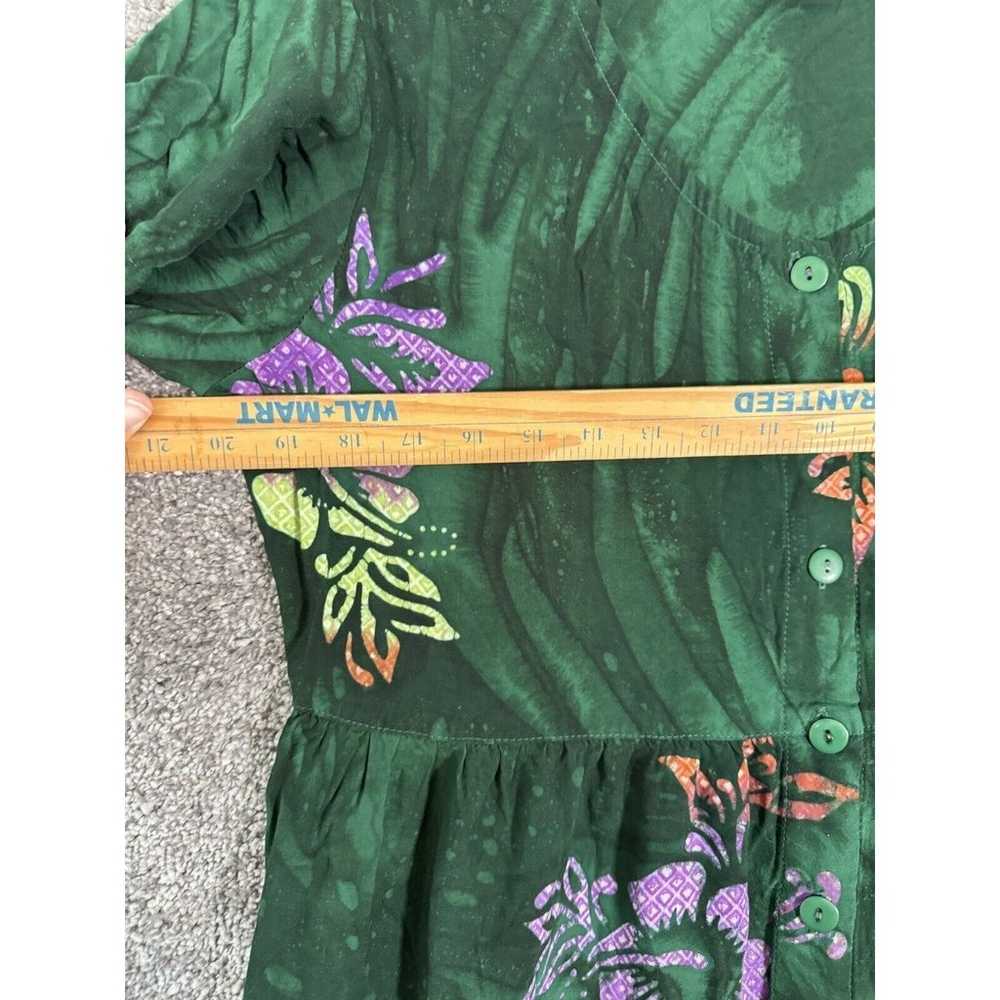 Go Fish Clothing Co Maxi Dress Size Large Tropica… - image 4