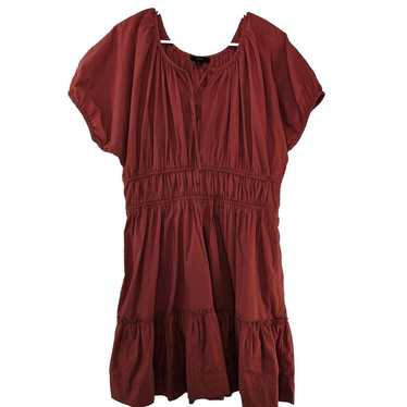 J.Crew Babydoll Dress Womens Large Western Shift … - image 1