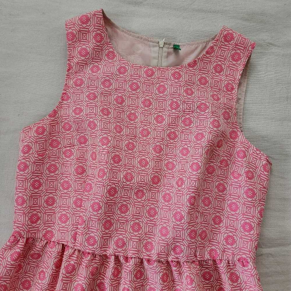 United Colors of Benetton pink dress large - image 2