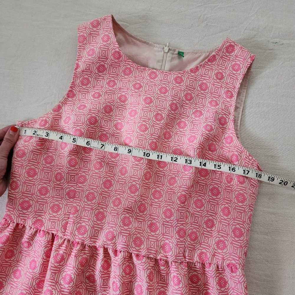 United Colors of Benetton pink dress large - image 6