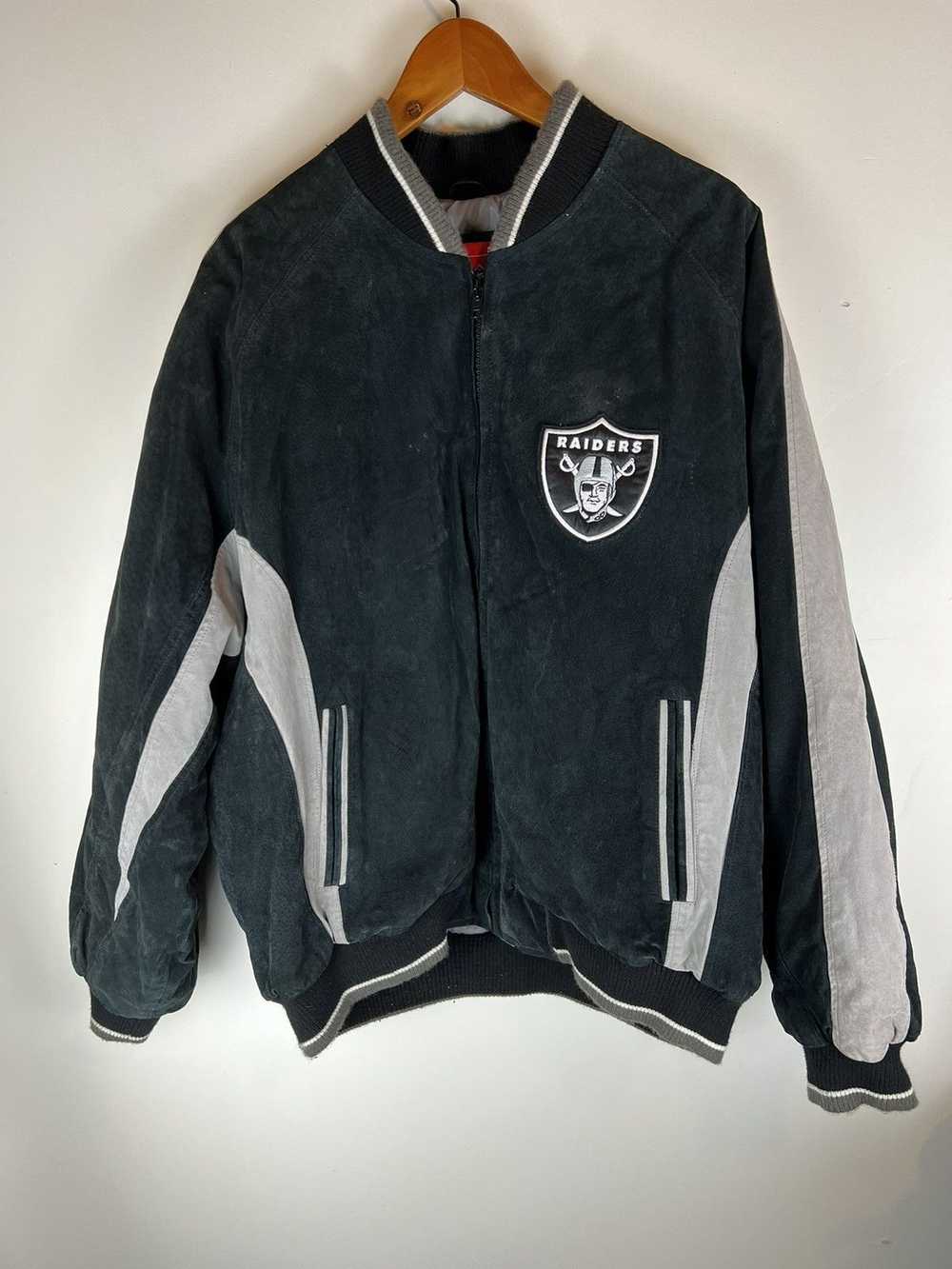 NFL × Oakland Raiders × Vintage NFL Raiders Leath… - image 2