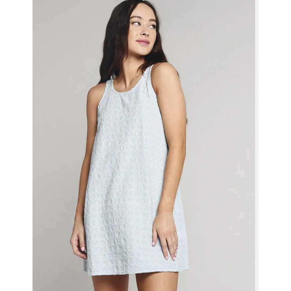 Stark X Embroidered Cotton Tank Dress Womens Smal… - image 2