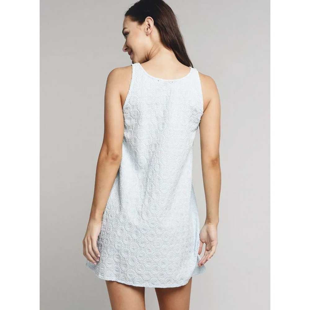 Stark X Embroidered Cotton Tank Dress Womens Smal… - image 3