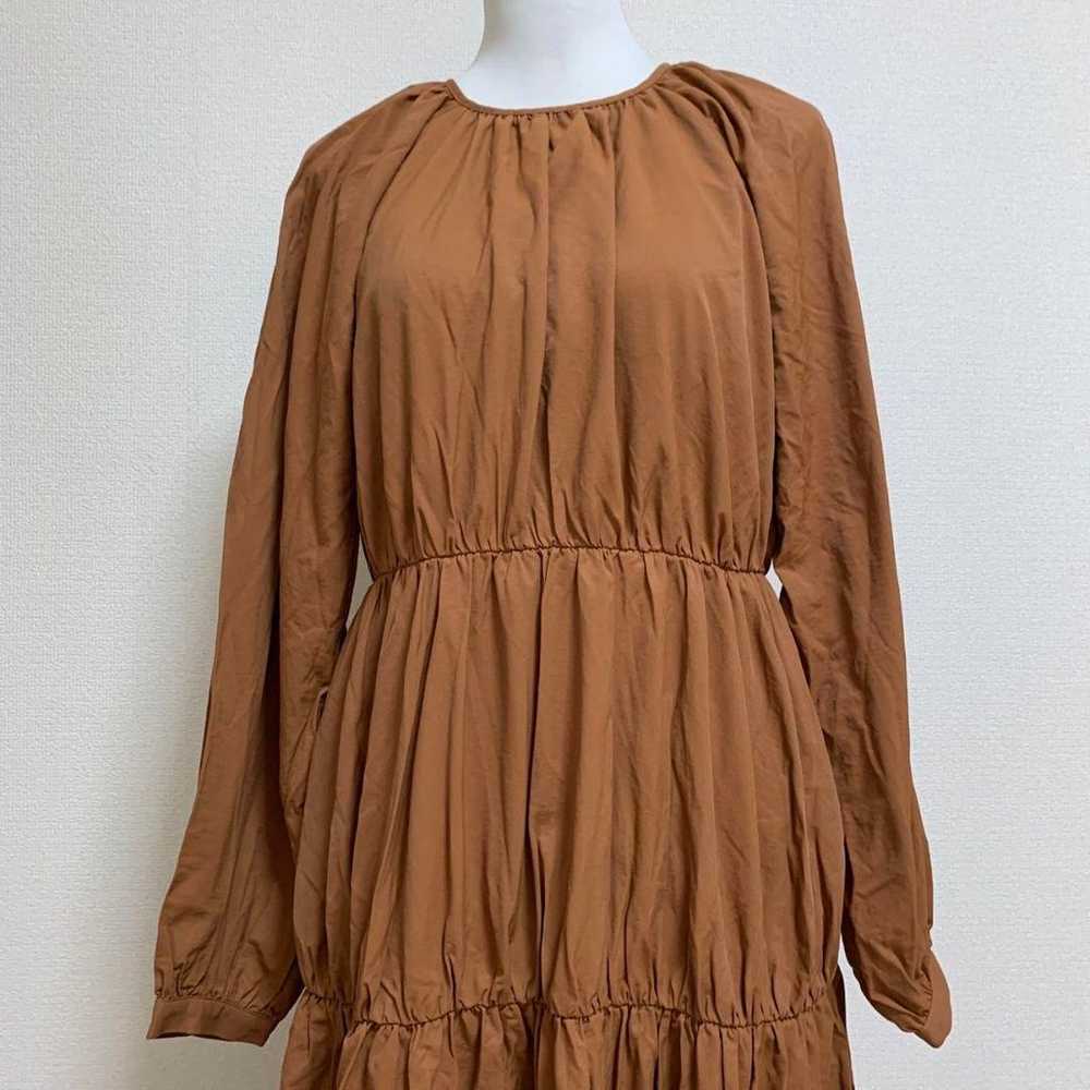 Moussy dress, size 2, orange and brown, stylish o… - image 4